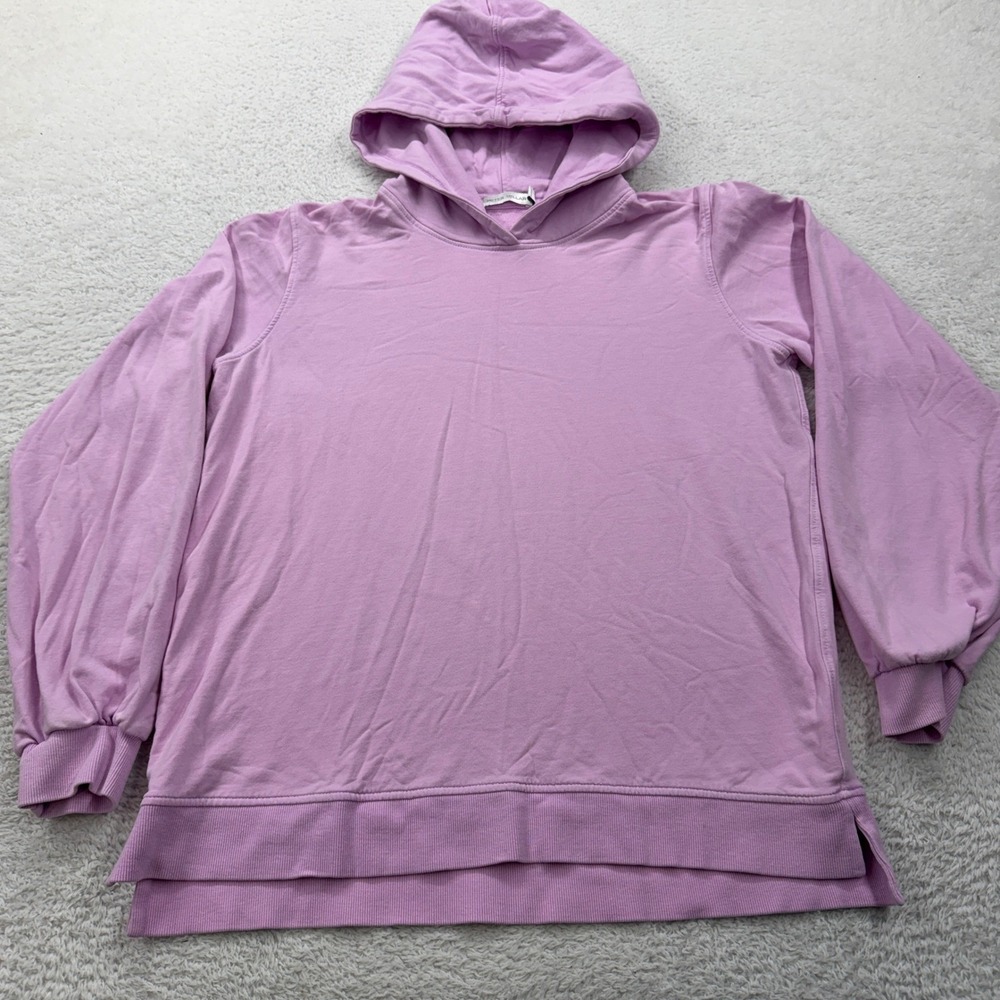 Peter Millar Womens Purple Modal Blend Hoodie Sweatshirt Size M